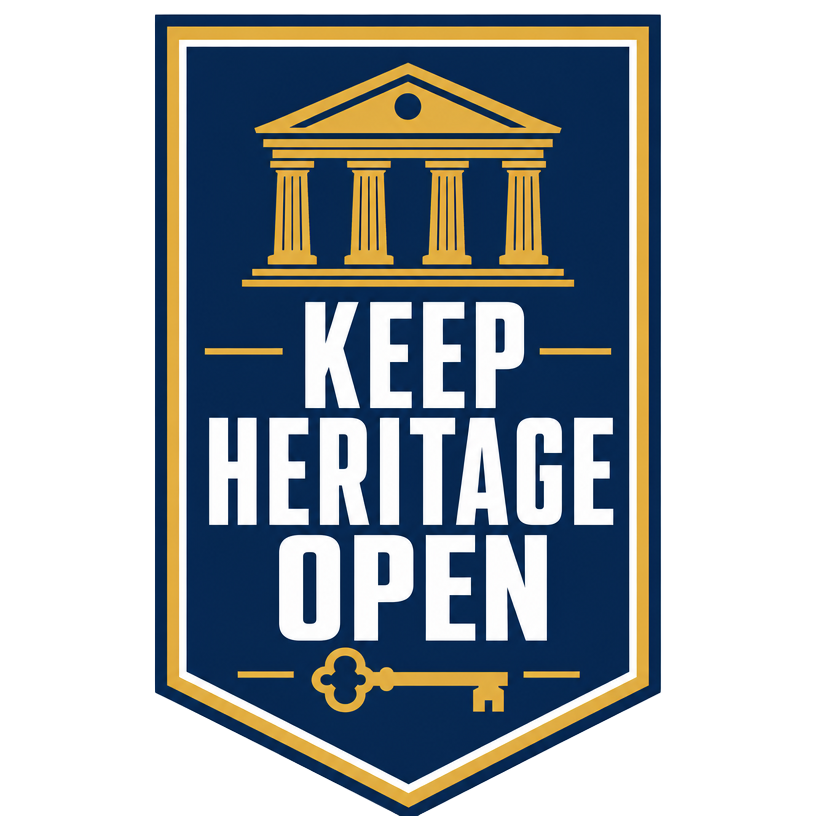 Keep Heritage Open campaign badge